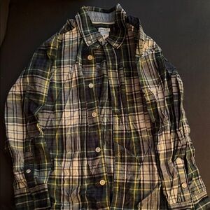 Carter's Multicolor Plaid Button-Down Shirt